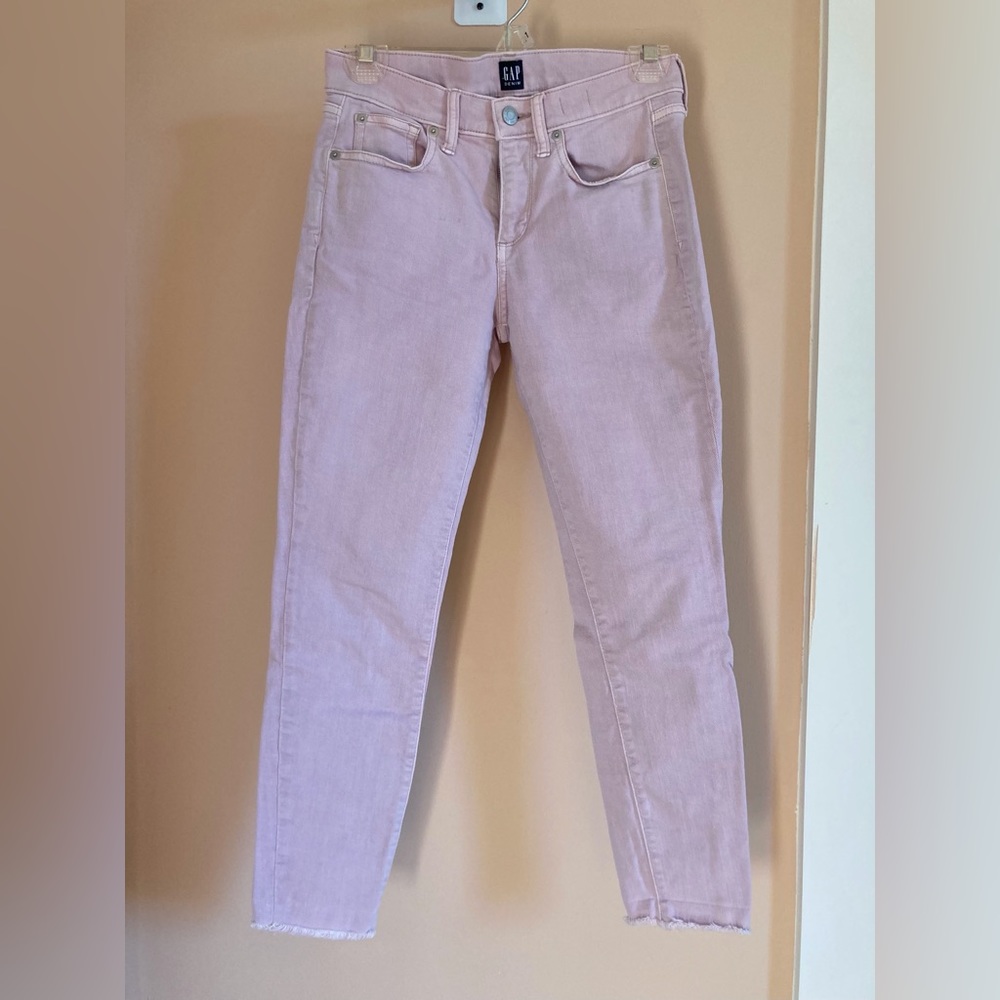 Women’s lilac GAP true skinny jeans size 25 petite